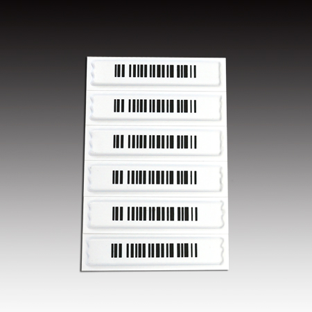 HAX711 AM 58Khz 45*11mm Label Three Chips Security Label