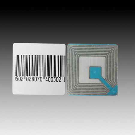 HAX703 RF 8.2Mhz 40*40mm Soft Label for Shops Stores